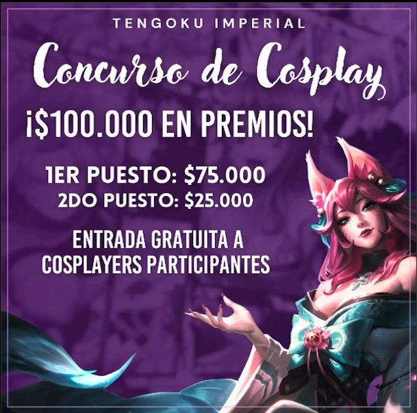 Concurso de Cosplay!